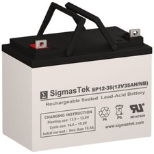 SigmasTek SP12-35 (NB) Replacement Battery Compatible w/ Kubota G4200 Lawn Mower picture