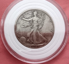 1946 S Walking Liberty Half Dollar VF + Condition picture