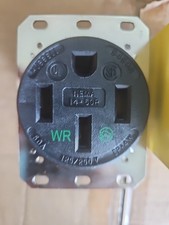 Hubbell HBL9450A Receptacle, 50A 125/250v, 14-50R - MARKED FOR EV CHARGING 9450A picture