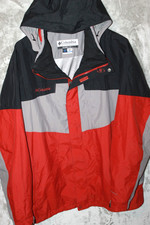 Columbia Vertex Bugaboo Men's Ski Hoodie Jacket Men's XXL Blk/Red/Gry picture