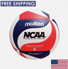 Molten V5M5000-3N Flistatec NCAA Volleyball - Red/White/Blue- PU Microfiber Ball picture