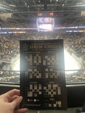 Official Las Vegas Golden Knights SGA 2026-27 NHL Hockey Schedule Magnet picture