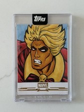 Topps 2026 Marvel Mint Warlock Original Sketch Card 1/1 Hand Sketched - Brent picture
