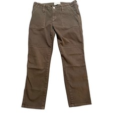 VTG True Religion Joyce Brown Cargo Pants Double Knee Utility Straight Leg Sz 29 picture