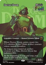 MTG MSH *FOIL* M Doctor Doom (Borderless) (0365) #365 NM picture