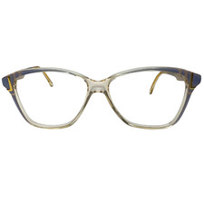 LANCETTI mod. L/073 Eyeglasses Clear and Blue 58-14. NEW OLD STOCK H2994 picture