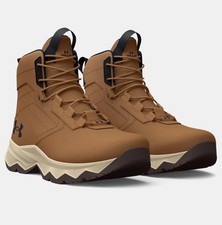 NIB MEN'S UNDER ARMOUR 3025578 200 UA STELLAR G2 6 TACTICAL UTILITY BROWN BOOT picture
