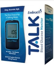 Embrace No-Code Talking Blood Glucose Meter System picture
