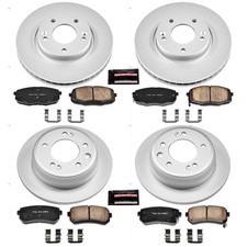 PowerStop Disc Brake Kit - Front and Rear - Fits Hyundai Elantra 2009-2012 Z17 C picture