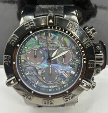 Invicta Subaqua Mens Model 90140 Swiss Quartz Movement Abalon Working picture