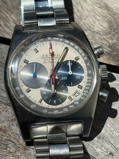 Zenith El Primero A317 Vintage 1971 With Gay Freres Ladder Bracelet Chronograph picture