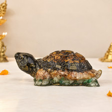 Crystal Handcrafted Turtle | Attracts Wealth, Brings Luck and Protection picture