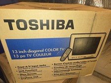 [NEW UNOPENED BOX] Retro Toshiba CRT Gaming TV 13 in Color w/Remote (Rare 13A23) picture