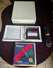 SyQuest SQ270P 270MB External Parallel Drive + 2 Cartridges **UNTESTED** picture