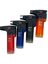4 Eagle PT101 Medium Size Refillable Torch Lighters (Random 4 Colors) picture