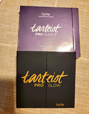 New Tarte Tarteist Pro Glow 3 Face Palette Pressed Powder Shimmer Discontinued picture