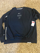 Nike Cleveland Cavaliers NBA Dri-FIT Crewneck Sweatshirt Black Men's L picture