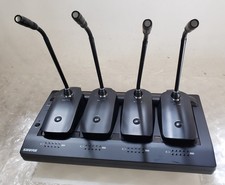 Shure Bundle MXWNCS8 Networked Charging Station w/ 4x MXW8Z10 picture