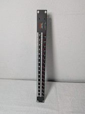 Fostex Model 3010 RCA Patchbay – 16 Channel – Rackmount – Made in Japan picture