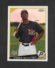 ANDREW MCCUTCHEN 2009 Topps Chrome Rookie Card #213 Refractor Pirates RC picture