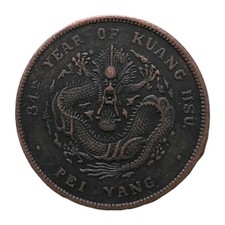 •1908•CHINA•KUANG  HSU  PROVINCE•PEI YANG•39mm• picture