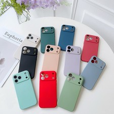 New Silicone Phone Case & Screen Protector For iPhone 15 16 17 Pro Max 17 Air picture