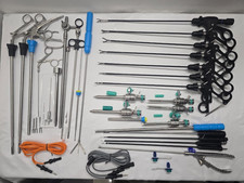 34pc - Laparoscopic Surgery Set SS High Quality Reusable Instruments picture