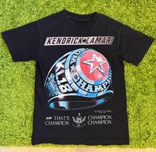 TDE Kendrick Lamar Champion Ring Black Official Tour  T-shirt Sz Small picture