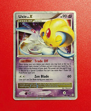 Pokémon Uxie LV.X 146/146 Legends Awakened Holo Ultra Rare LP+ NM PSA picture
