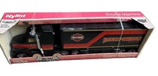 Vintage Nylint Metal Muscle Harley Davidson 18 Wheeler Semi Truck Trailer Box picture