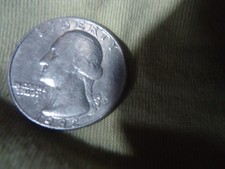 RARE 1982-P QUARTER ~ FILLED MINT MARK ERROR  Liberty in God We Trust picture