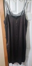 Sleep by Cacique Brown Satin Chemise lingerie plus size 18-20 New picture
