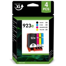 4pk 923e Ink Compatible for HP 923 OfficeJet 8120 8122e 8130 8134e 8135e 8138e picture