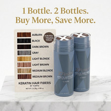 Xfusion Keratin Hair Fibers 28G / 0.98 oz Choose Your Color Black Dark Brown picture