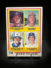 1978 Topps - Rookie Pitchers Jack Morris, Larry Andersen, Tim Jones #703 (RC) picture