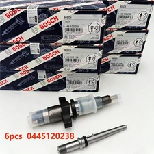 6X Bosch Diesel Fuel Injectors For Dodge Ram 2500 3500 5.9L Cummins 0445120238 picture