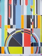 SARAH MORRIS 'BIG BEN 2012' LONDON 2012 OLYMPIC PARALYMPIC GAMES LARGE POSTER picture