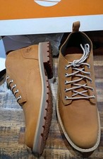 Mens Timberland Redwood Falls Premium Leather Waterproof Wheat Chukka Boot Sz 13 picture