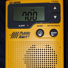 Sangean DT-400W Portable Digital Weather Alert Pocket Radio FM Stereo/AM/WX picture