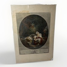 Antique Etching/Engraving by Nicholas Delaunay after Jean Henri Fragonard, 1779 picture