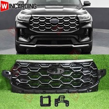 For 2025 2026 Ford Explorer Platinum Front Bumper Upper Grille Grill Assembly picture