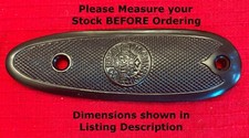 Winchester Logo Butt Plate - Models 12, 21, 24, 42, 37, 50, 97, 101, 1911 -New picture