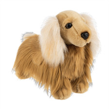Ganz Heritage Long-Haired Dachshund Dog 12 inch - Plush Stuffed Animal Toy picture