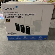 Swann MaxRanger4K Mini Wireless NVR Security System • 3-Pack NEW picture