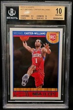 2013-14 Panini Hoops Michael Carter-Williams #271 RC BGS 10 PRISTINE POP 1 76ers picture