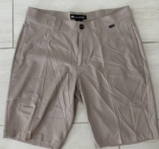 NWOT TravisMathew Golf Shorts Mens 32 Khaki Performance Stretch texture picture