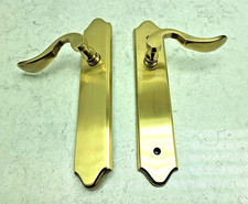 Emtek Multi Point C4 Dummy Pair Door Handle Lever Concord Style RH 1485CRHUS7 picture