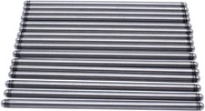 16Pcs Valve Push Rods Hardened Steel Pushrods 5/16 STD 7.800