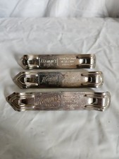 3 Vintage Hamm’s Beer Can Bottle Openers Flat Top Piercer Punch Breweriana Metal picture