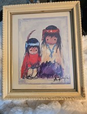 De Grazia - Wondering (Limited Edition framed print)- Great Condition Framed picture